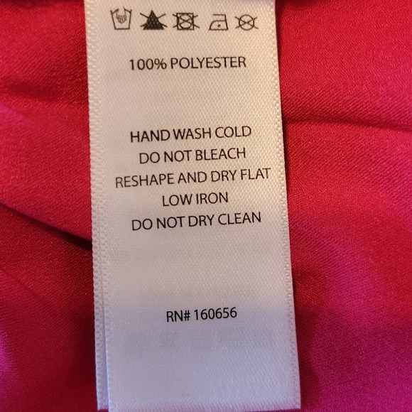 NWOT JOIE Satin Faux Wrap Ruched Dolman Sleeve peplum Blouse Pink Sz L, M - Picture 8 of 8